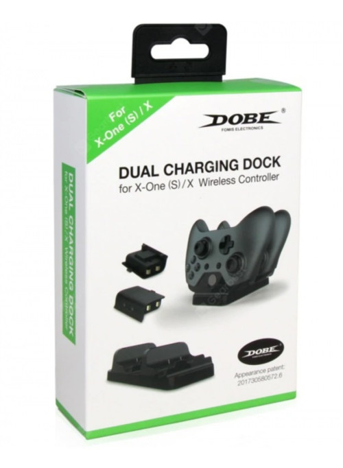 Зарядная станция Dual Charging Station для двух геймпадов Xbox One (TYX-532) черный